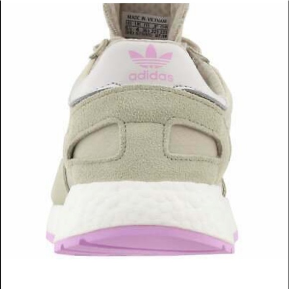 Women’s Adidas I-5923 Shoes Beige/Crystal White/Lilac B37973 - Picture 3 of 11